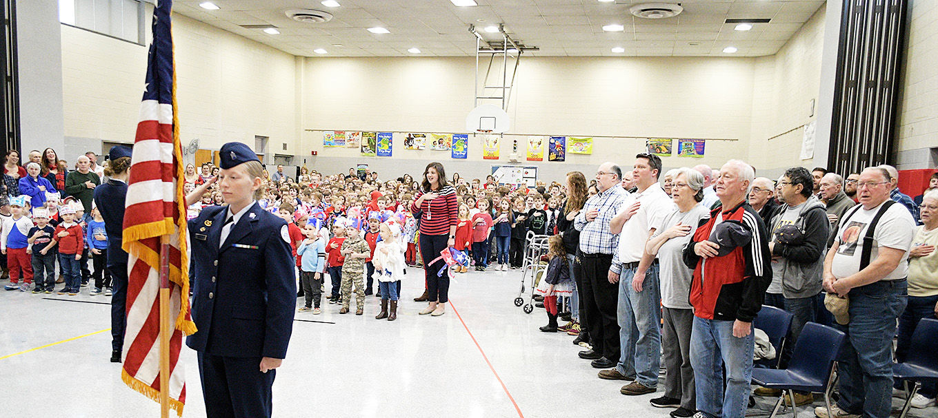 R.K. Mellon Veterans Day program